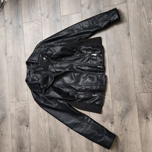 Bacini faux leather jacket